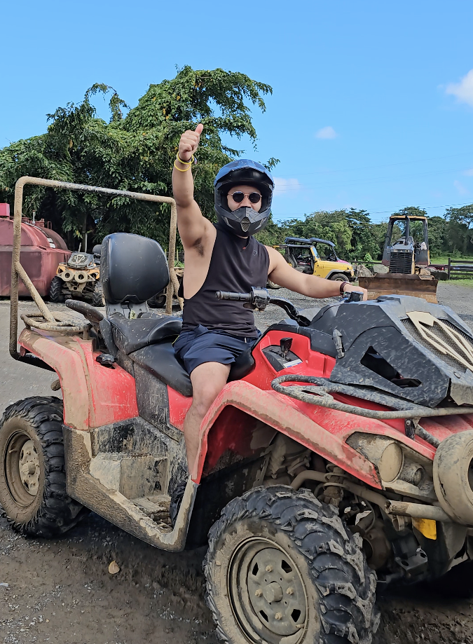 ATV adventure at Carabalí Rainforest Adventure Park